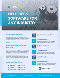 Help Desk Software for Any Industry pg 1